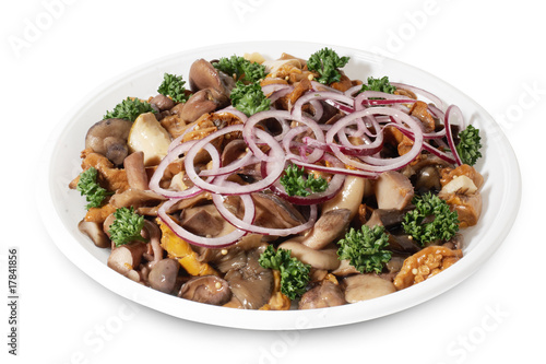 mushrooms salad