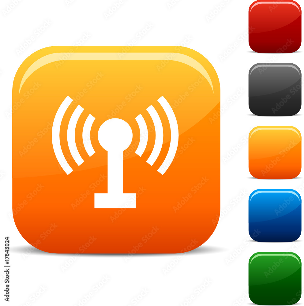 Radio icon set. Vector illustration Radio icon set. Vector illustration