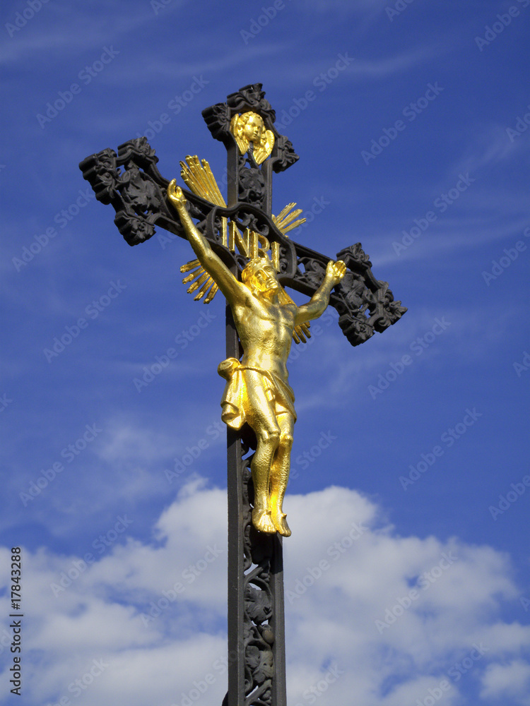 Fototapeta premium Jesus Christ on crucifix