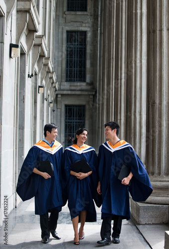 Graduates Chatting