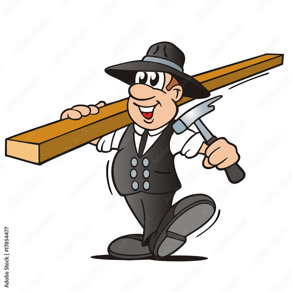 Zimmermann Stock 일러스트레이션 Adobe Stock