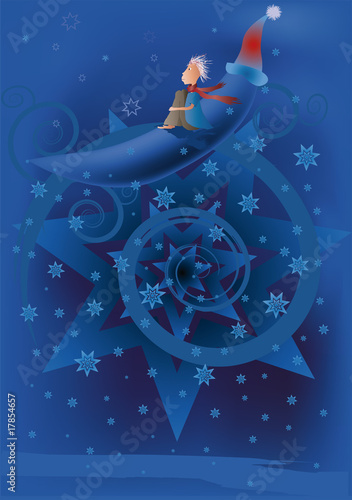 the small prince on the moon and winter
