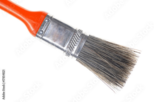 Clean Paintbrush isolated on white
