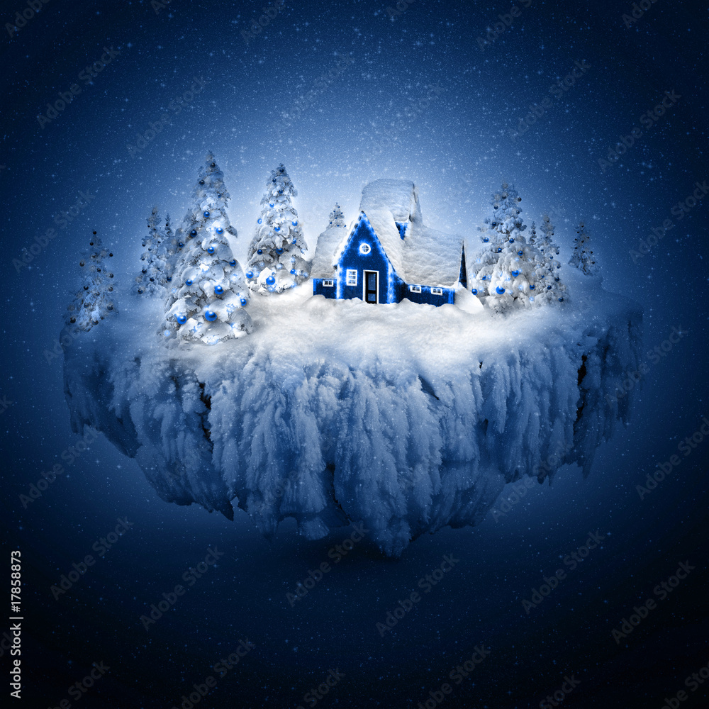 Naklejka premium winter dream