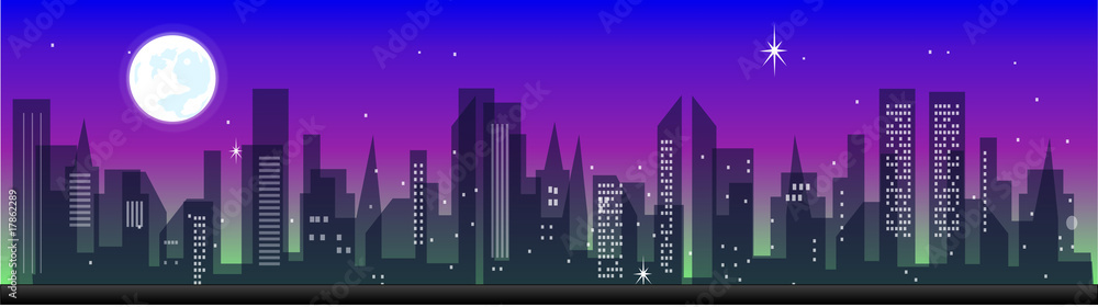 Fototapeta premium Siluetas 0185