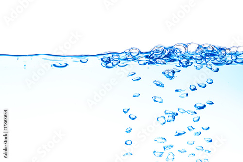 gentle bubbling water