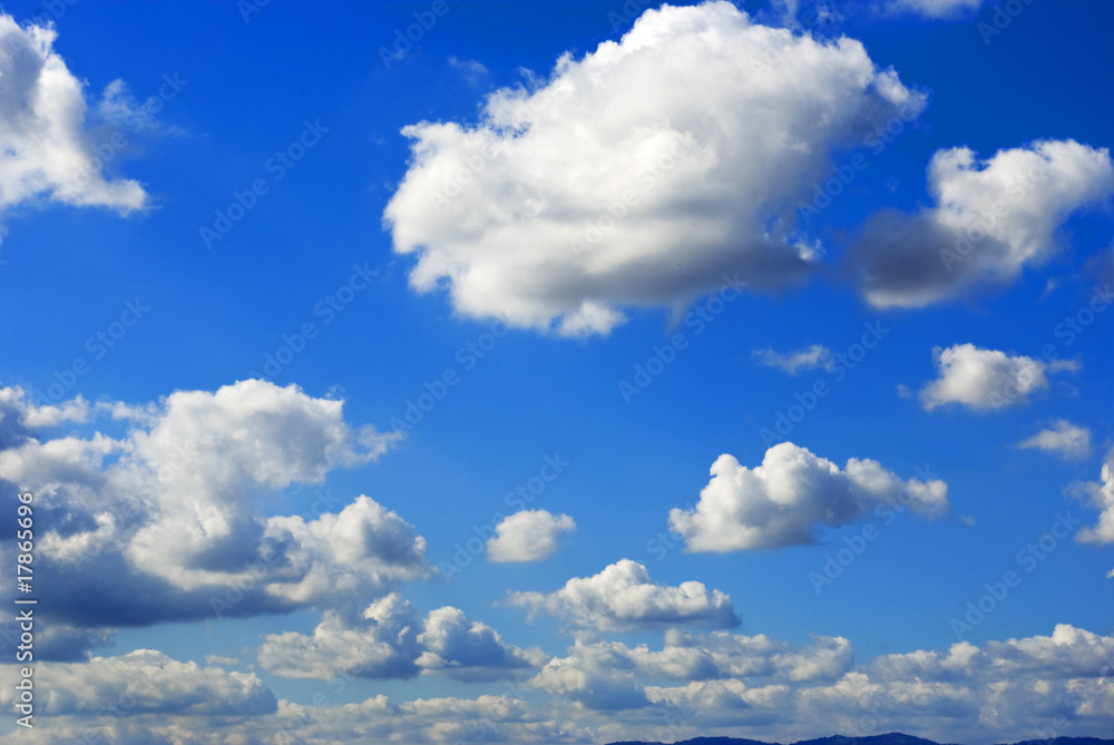 Fototapeta premium Cielo con panna