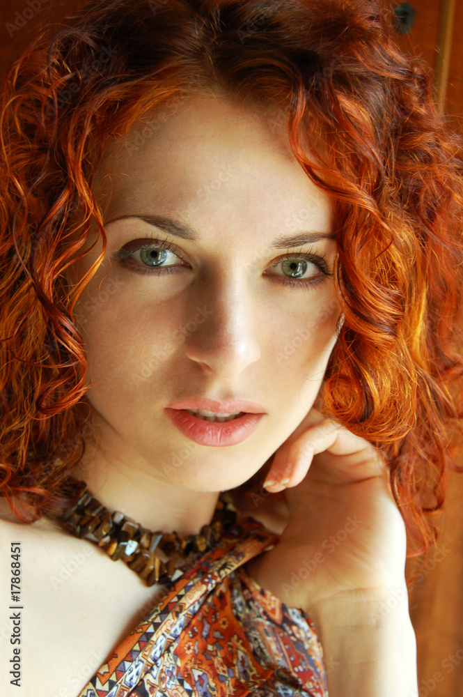 Fototapeta premium Green eyes