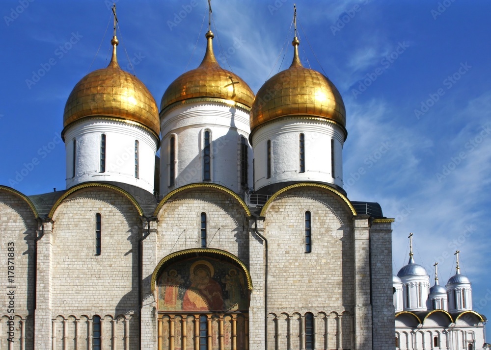 Maria-Entschlafens-Kathedrale im Kreml, Moskau