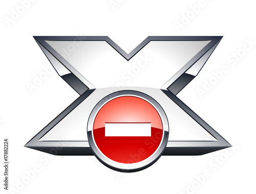 icône X, contenu pornographique interdit