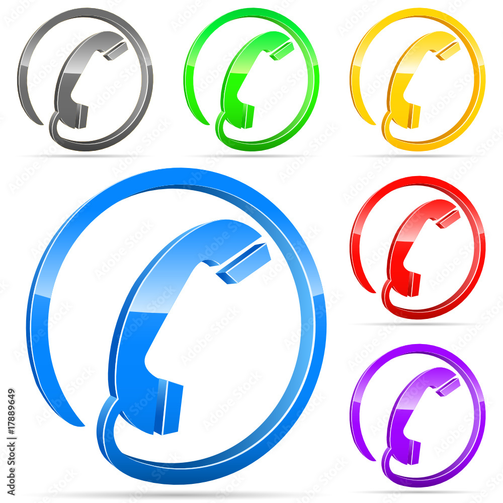 Telefon - Icons Stock Vector | Adobe Stock