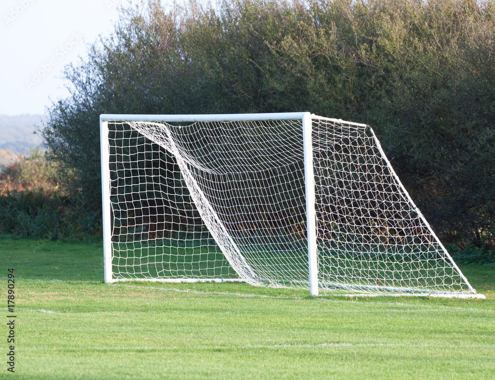 Fototapeta premium Empty soccer goal
