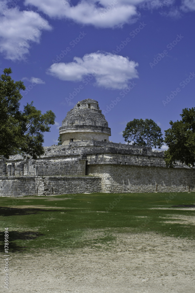 Observatorio maya en chichen itza