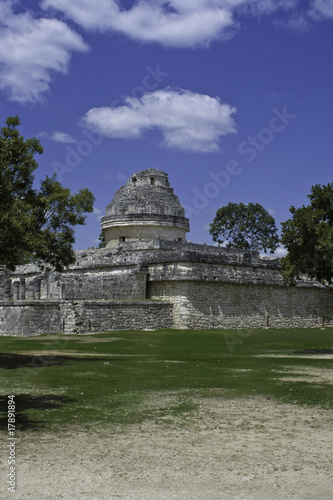 Observatorio maya en chichen itza