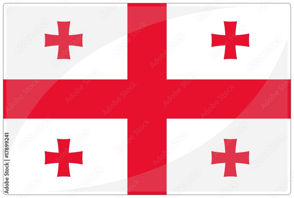 drapeau glassy georgie georgia flag drapeau glassy georgie georgia flag