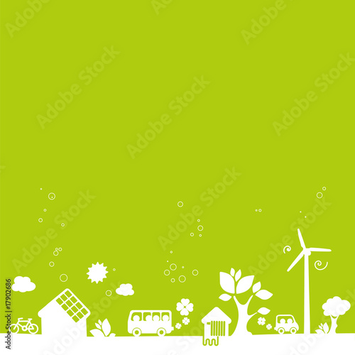 green earth background