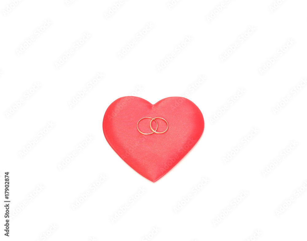 The Heart and rings. The Heart and rings.
