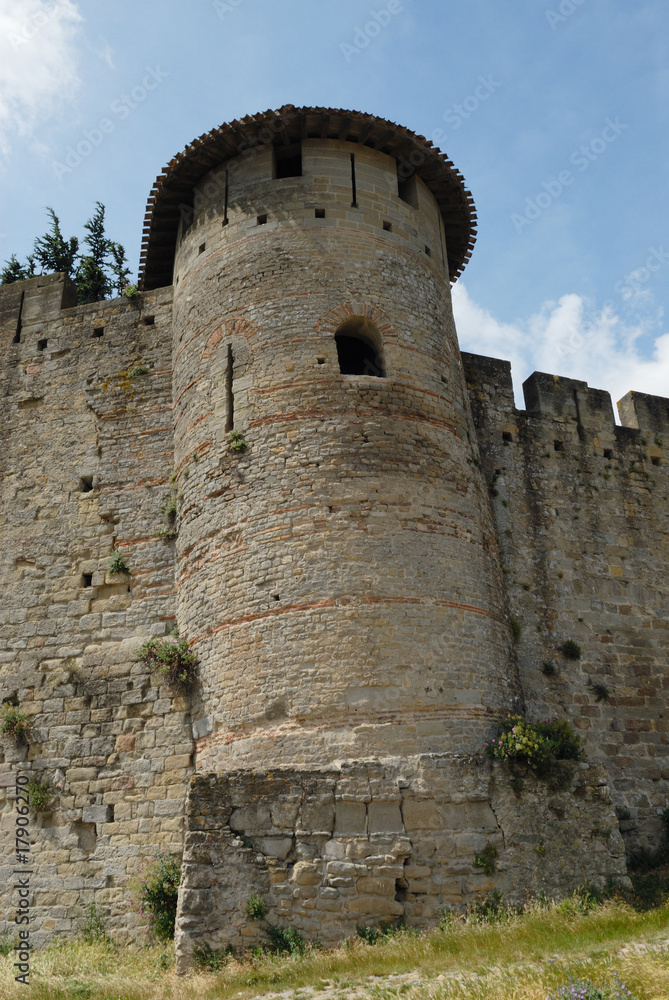 forteresse de carcassonne, france