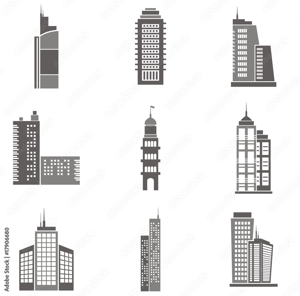 Vector Skyscraper Illustrations