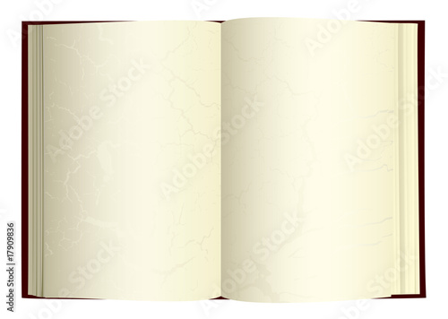 open book old