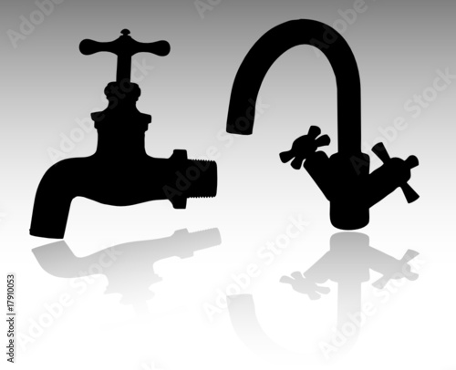 tap vector silhouettes