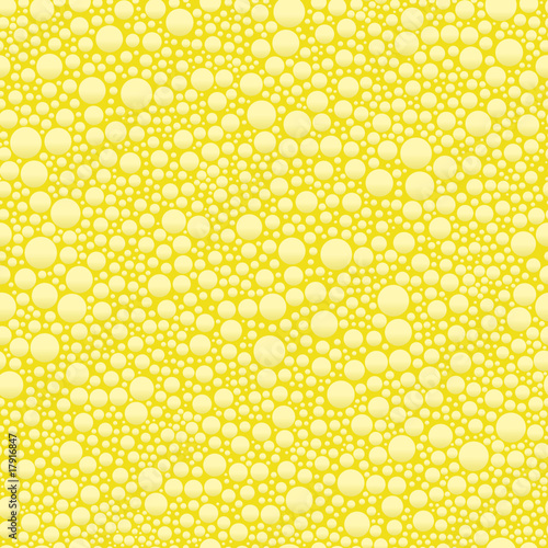Champagne bubble seamless background
