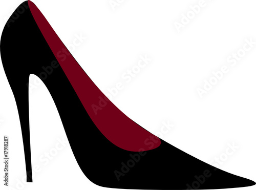 black shoes