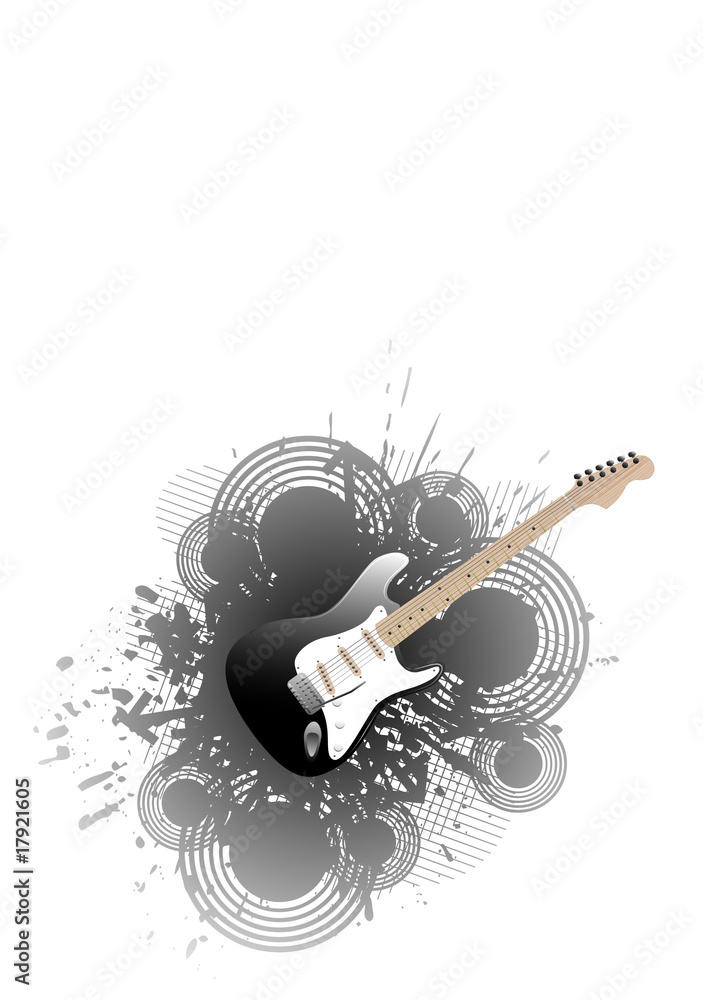 Naklejka premium Music
