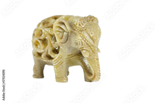 statuette representing an elephant
