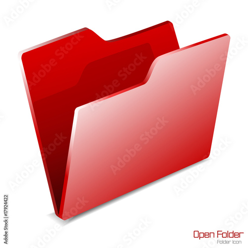 Opened folder icon.