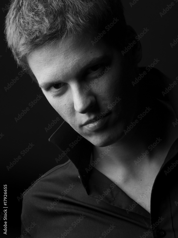 Fototapeta premium Handsom young male model