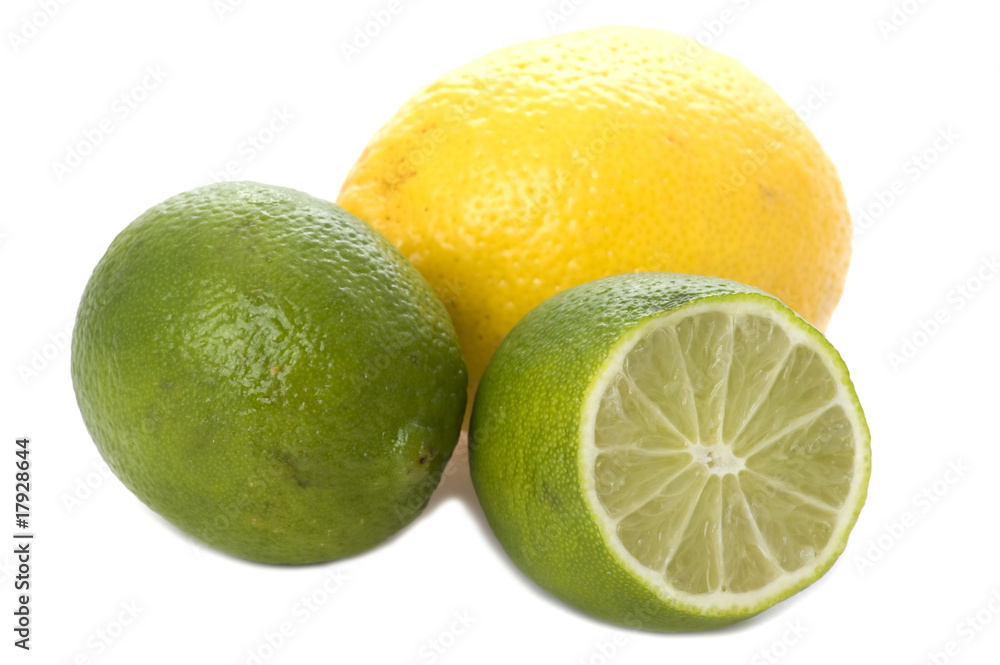 Lime and lemon