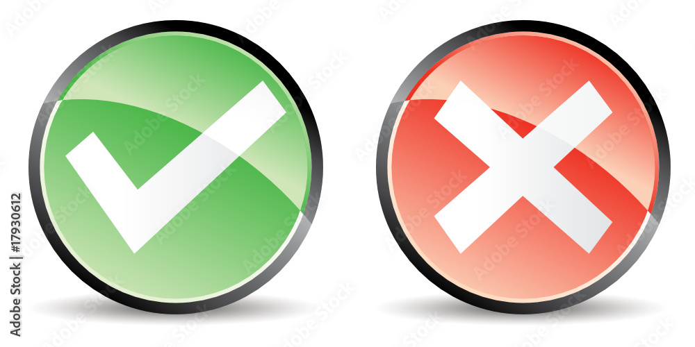 validation cancel button in vector