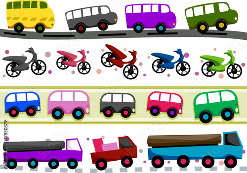 Transportation Border Set