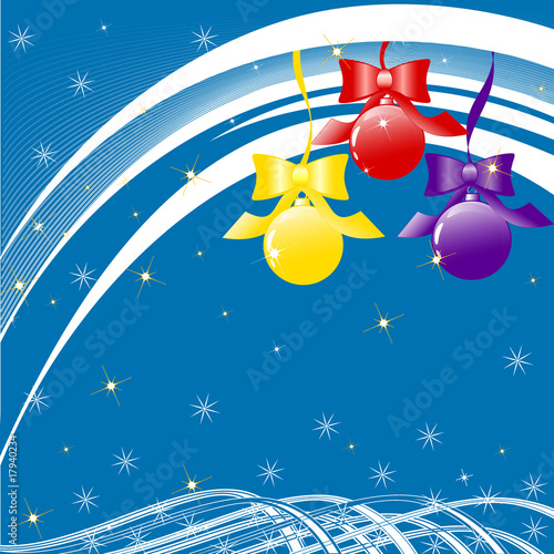 vector illustration of Christmas background
