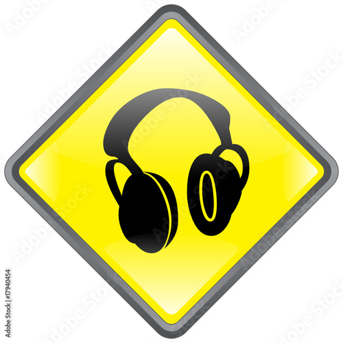 Panneau "Musique" -- "Music" Signpost