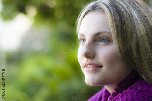 Portrait of Teen Girl
