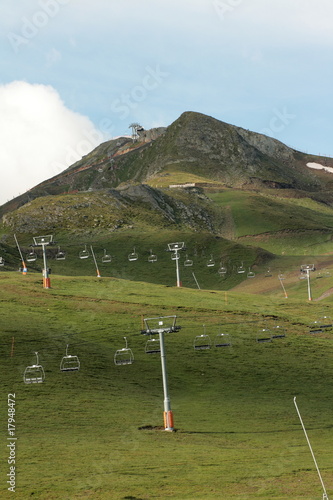 Télésiège,Envalira,Andorre photo