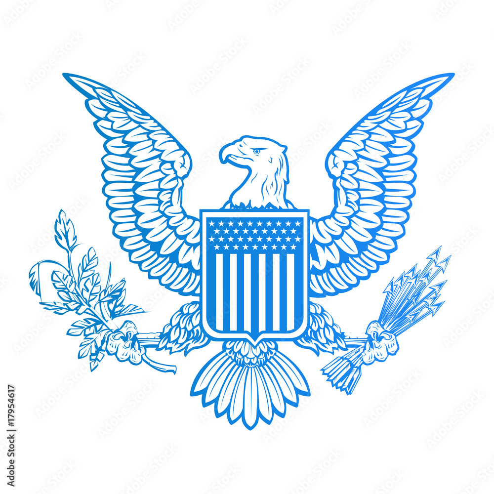 united states eagle symbol Stock Vector Adobe Stock