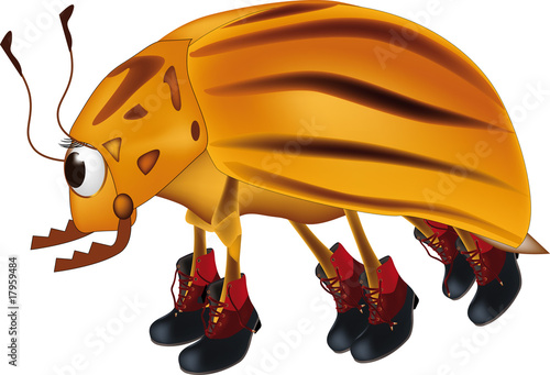 potato bug from a cartoon film