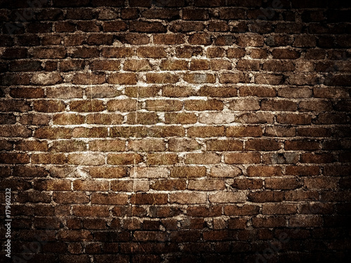 grunge brick wall background