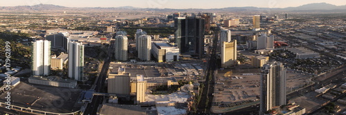 panoramic view of las vegas from the top