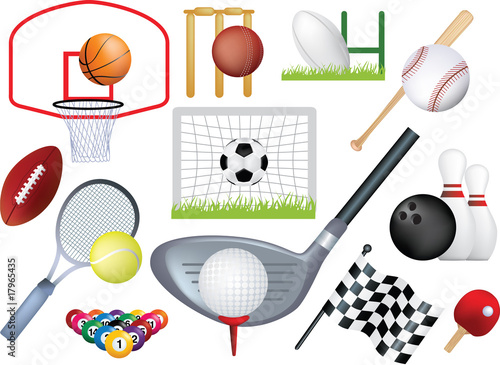 detailed sports montage