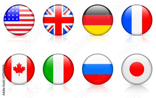 G8 member flags