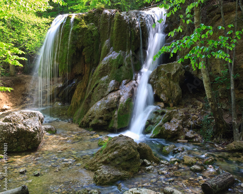 Slika na platnu Waterfall Sribni Struji