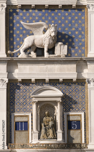 Leone San Marco - Torre dell'Orologio - Venezia