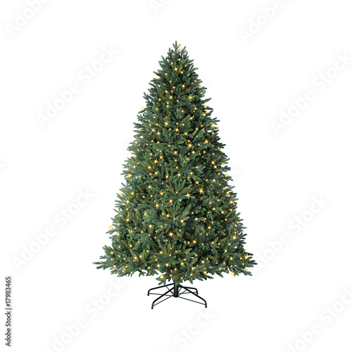 green christmas tree
