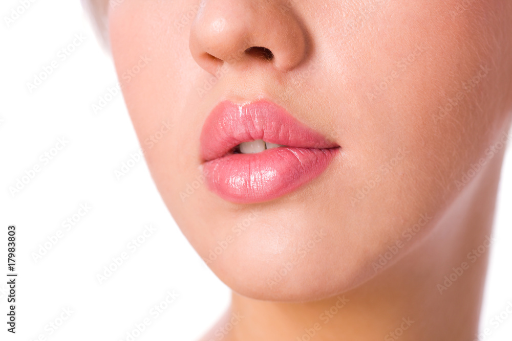 Obraz premium Lips close up