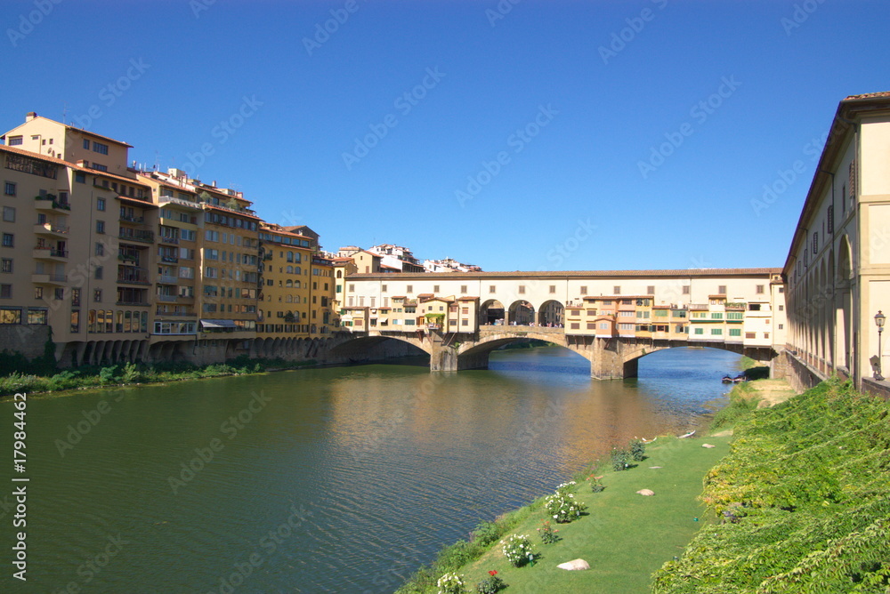 view on Ponte Veccio in Florence