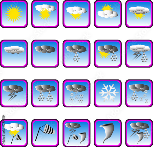 Weather forecast icon
